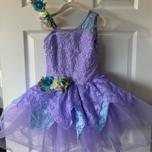 Child dance recital costume
